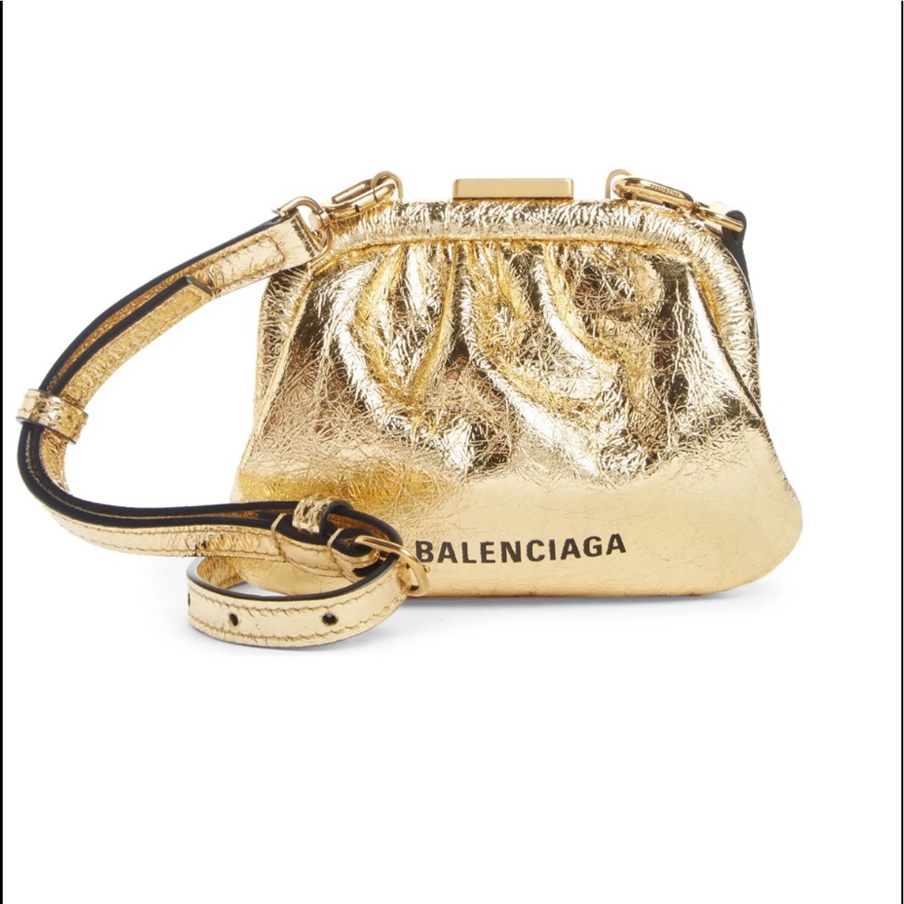 Balenciaga Gold Mini